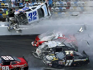 Daytona Crash Saturday Daytona Crash Saturday