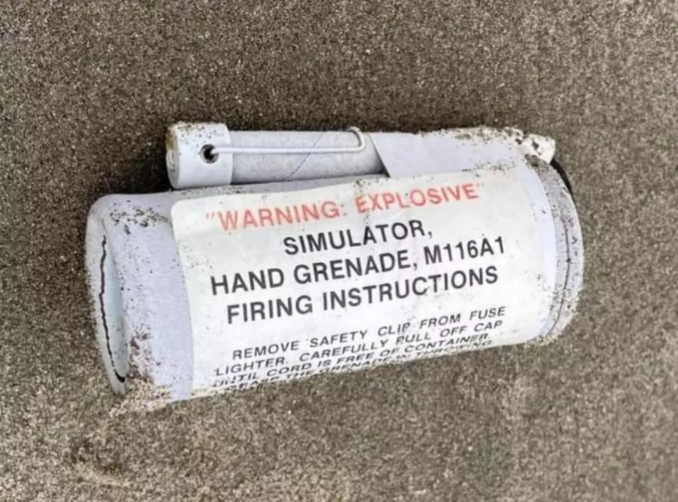 Forget Crabs, Hand Grenades Wash Ashore on Oregon Beach