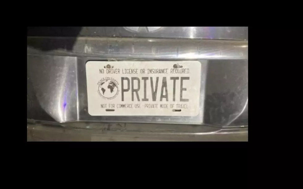 Driver With Self-Made License Plate Busted for Lots of Warrants