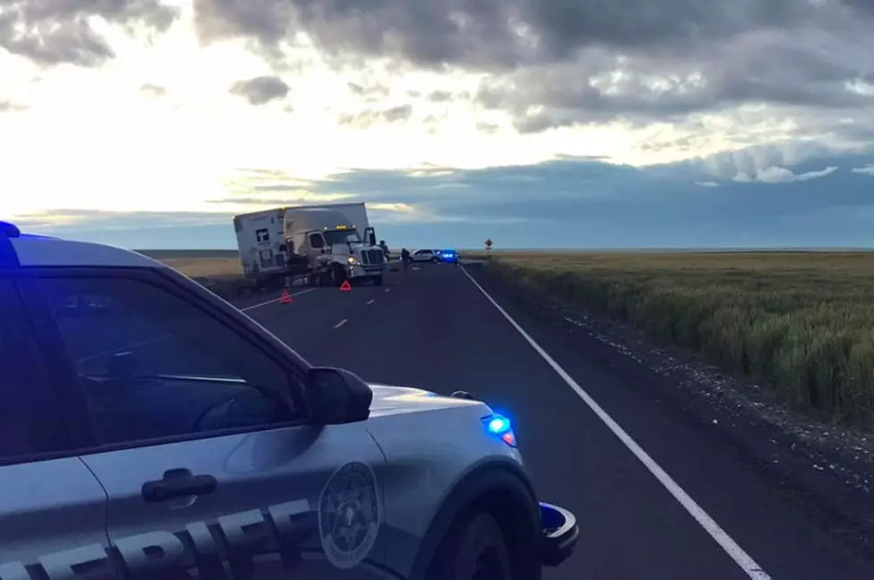 Head-On Crash Kills One South of Benton City, Vehicle vs. Semi