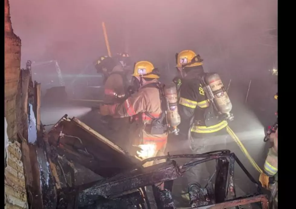 Motorhome on Fire Explodes in Soap Lake, Kills Dog