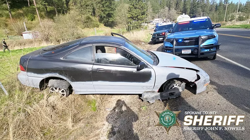 Wild Spokane Chase Ends With Stolen Vehicle Crash