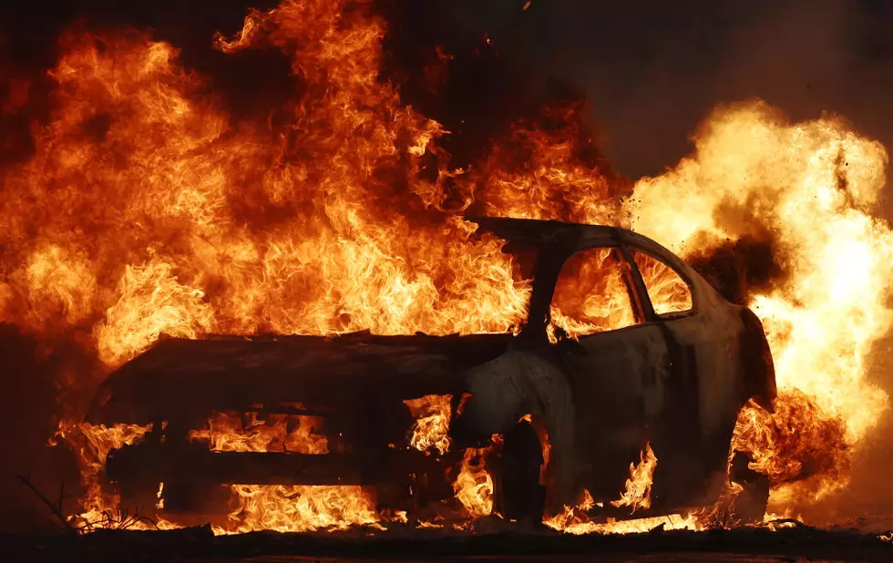 Grant County Man Captured After Numerous Break-Ins, Setting Stolen Car on Fire