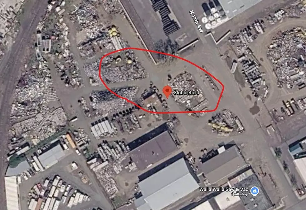 Fire Beat Down in Walla Walla Scrapyard Monday Evening